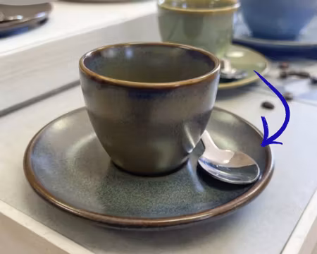 GLOIRE Rita Espressofat D12cm