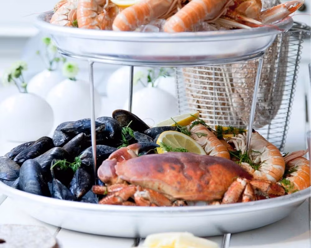 Skaldjursfat Ø 50 cm