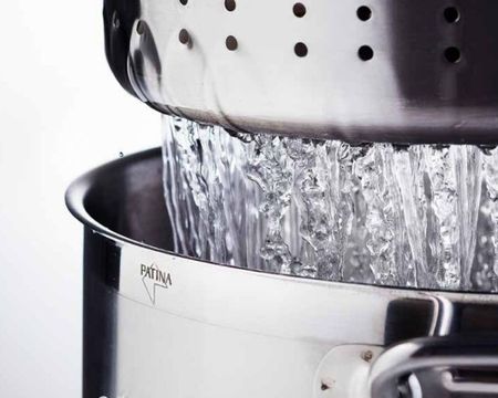 Patina Rostfritt Pastakittel 21 Liter