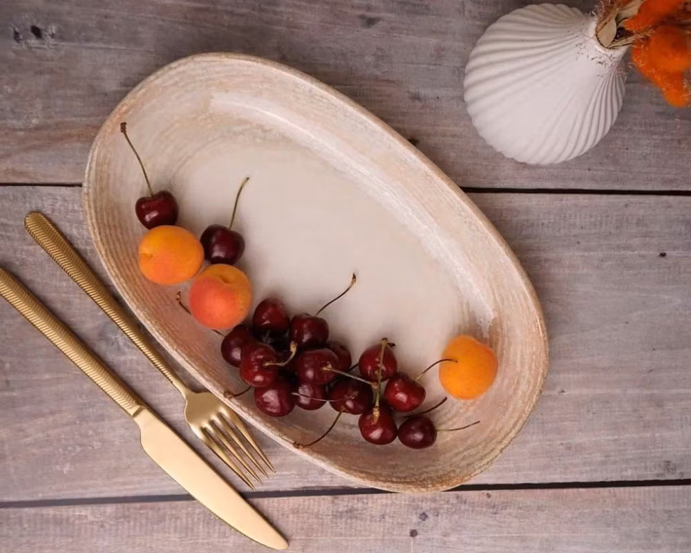 PATERA Tallrik Oval 24x14XH:3cm