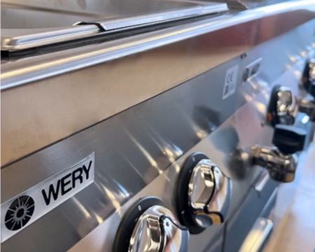 Induktionspis wok PIWE 64, 400x650x295 mm 5kW, WERY