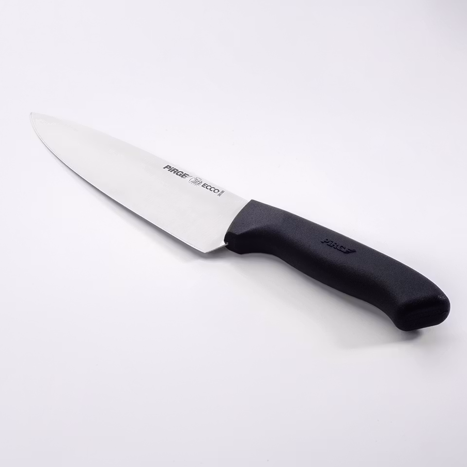 Ecco Chef kniv 19 cm svart, PIRGE
