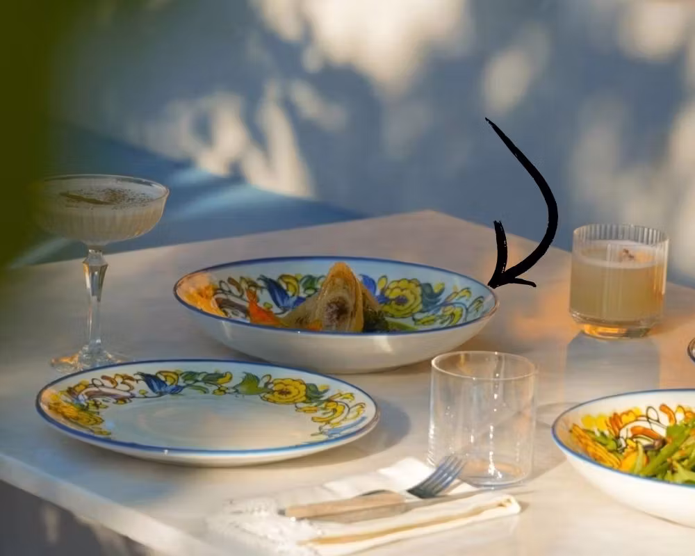 ALBUFERA Tallrik pasta 23 cm