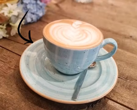 AQUA Kaffefat med bräm D16cm