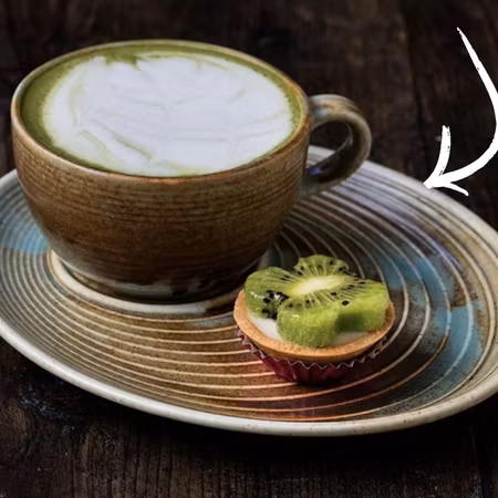 CORAL Espresso/Kaffefat oval 20x17cm