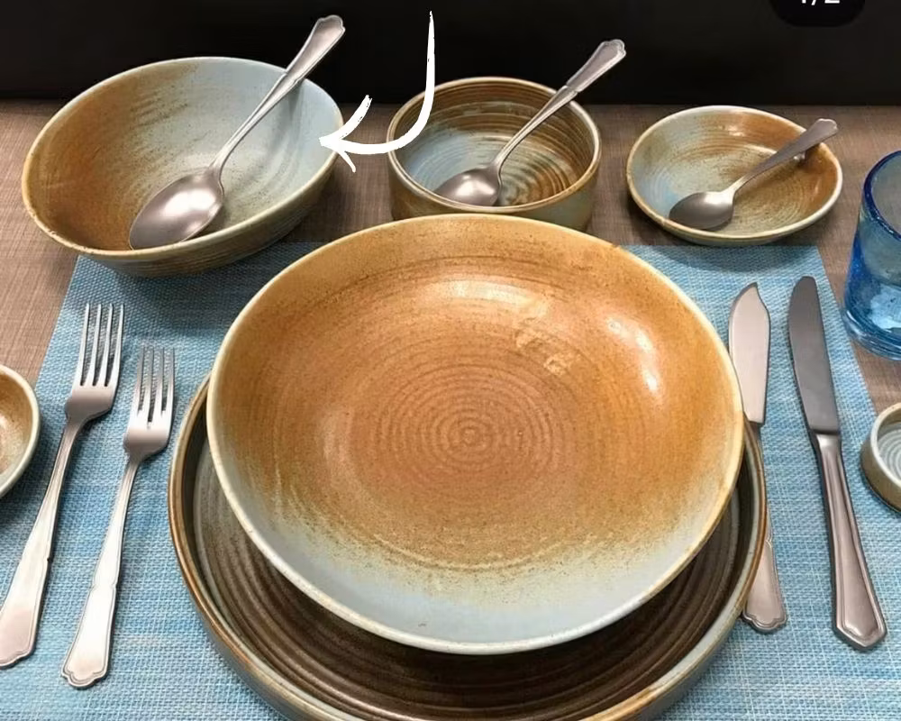 CORAL Djup tallrik/skål oval 19x17,5cm