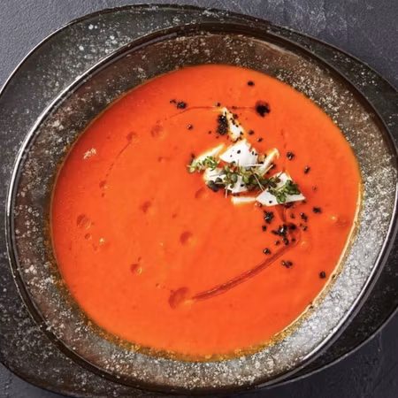 COSMOS BLACK skål, Kantig D18cm