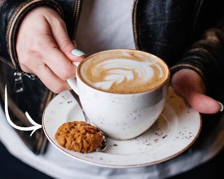 GRAIN kaffefat Med Bräm, D16cm