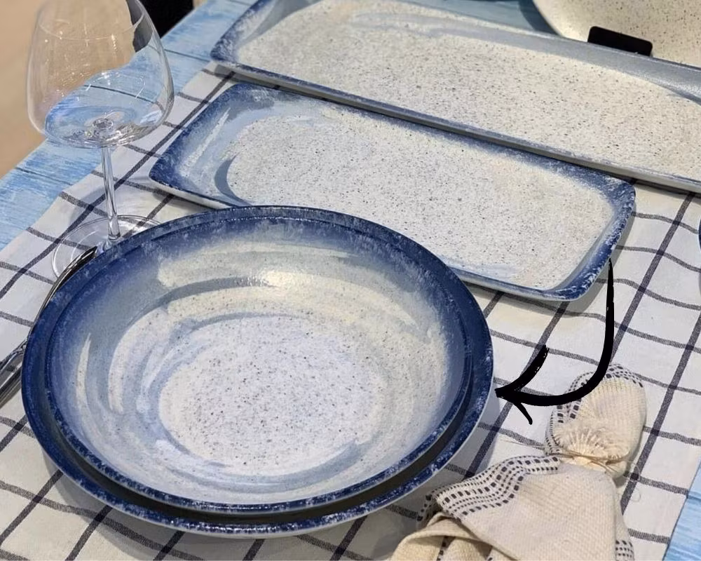 HARENA Bloom Tallrik djup(Stor Skål) D28cm