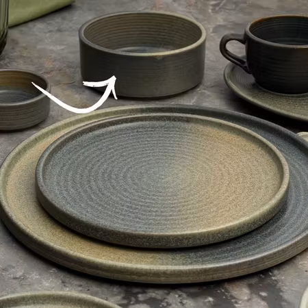 Hornfels Skål D13cm. 41,5cl