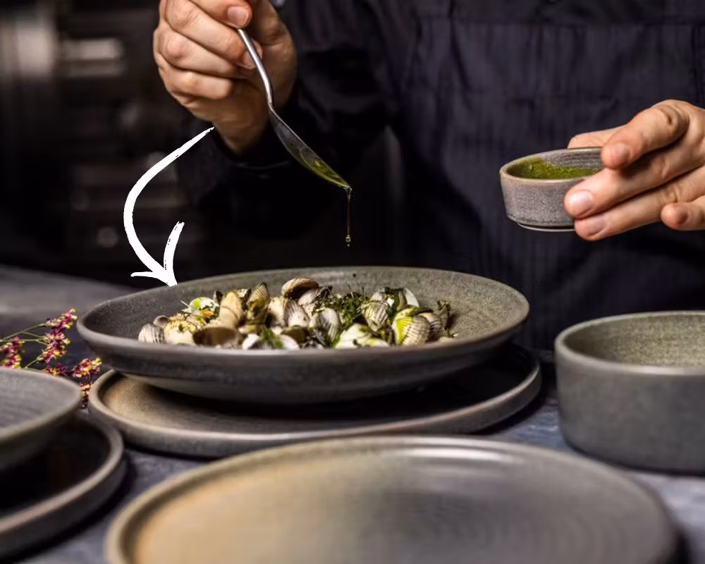 Hornfels Tallrik djup D26cm