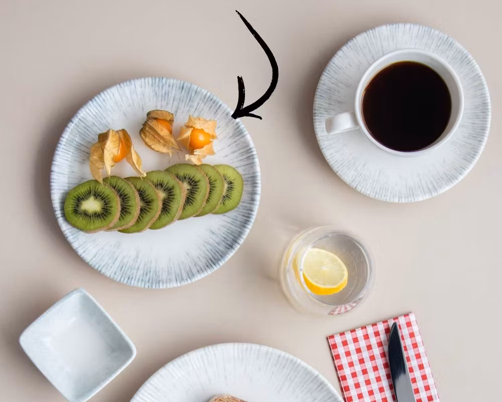 IRIS Assiett Gourmet flat D17 cm