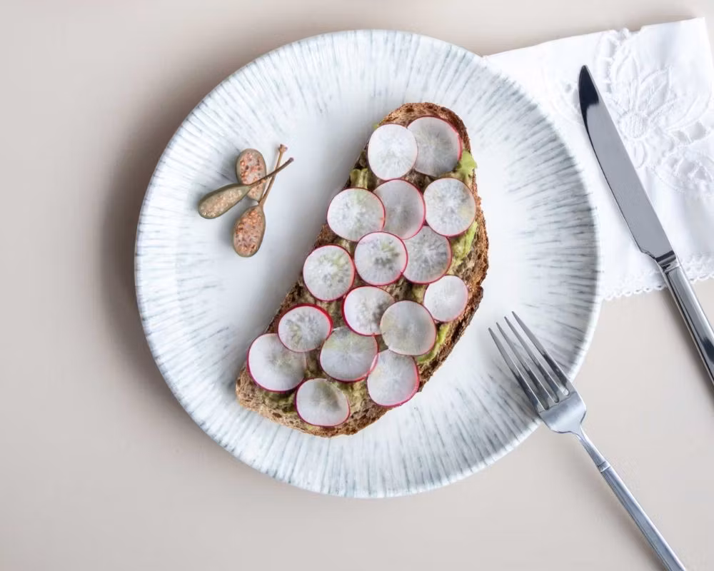 IRIS Tallrik Gourmet flat D21cm