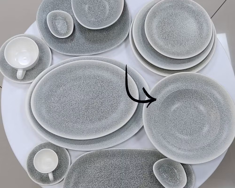 LUCA Ocean Blue Gourmet Pasta tallrik D24cm