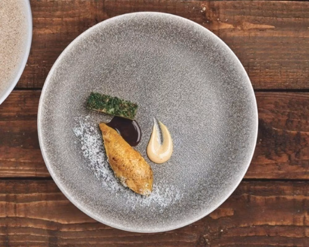 LUCA Ocean Blue Assiett  Gourmet flat D17 cm