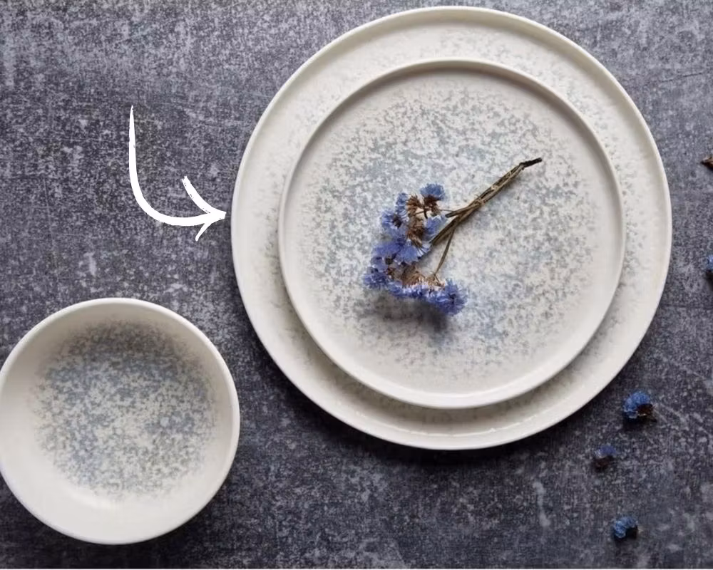 LUNAR OCEAN Tallrik flat D28cm