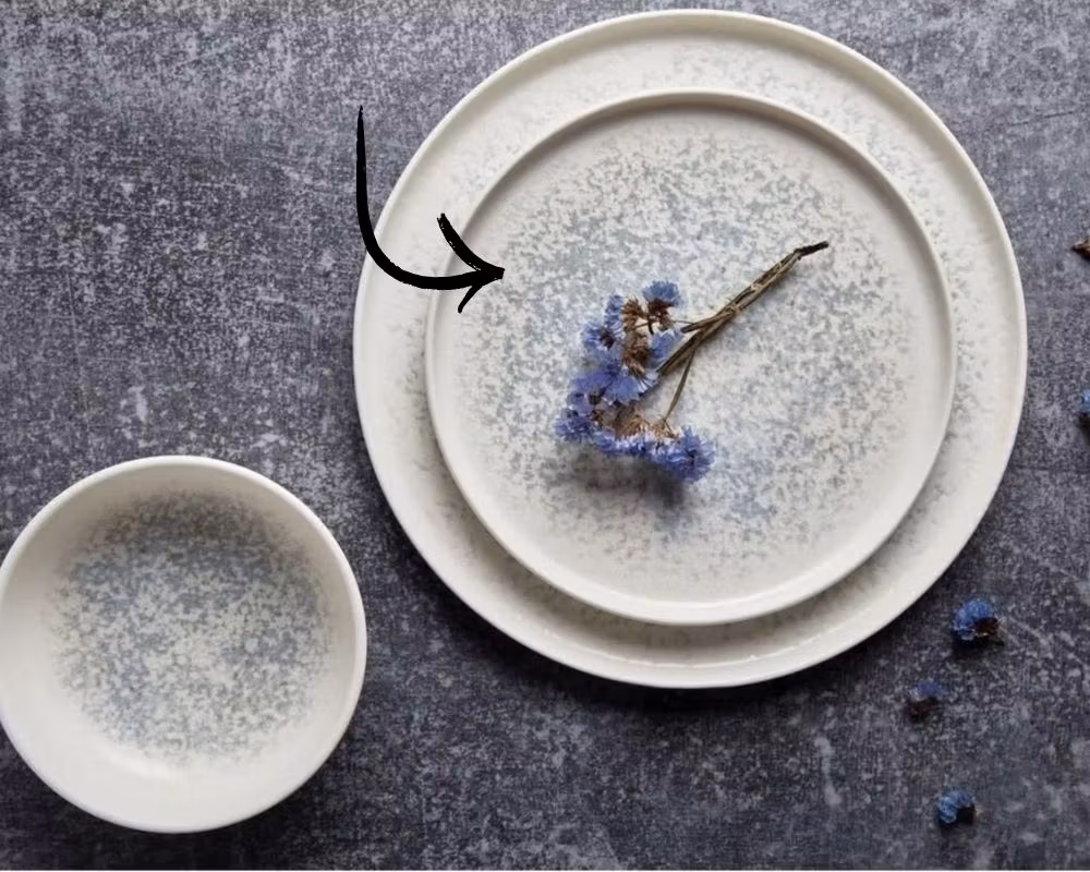 LUNAR OCEAN Tallrik flat D22cm