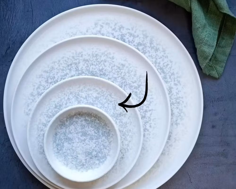 LUNAR OCEAN Tallrik flat D22cm