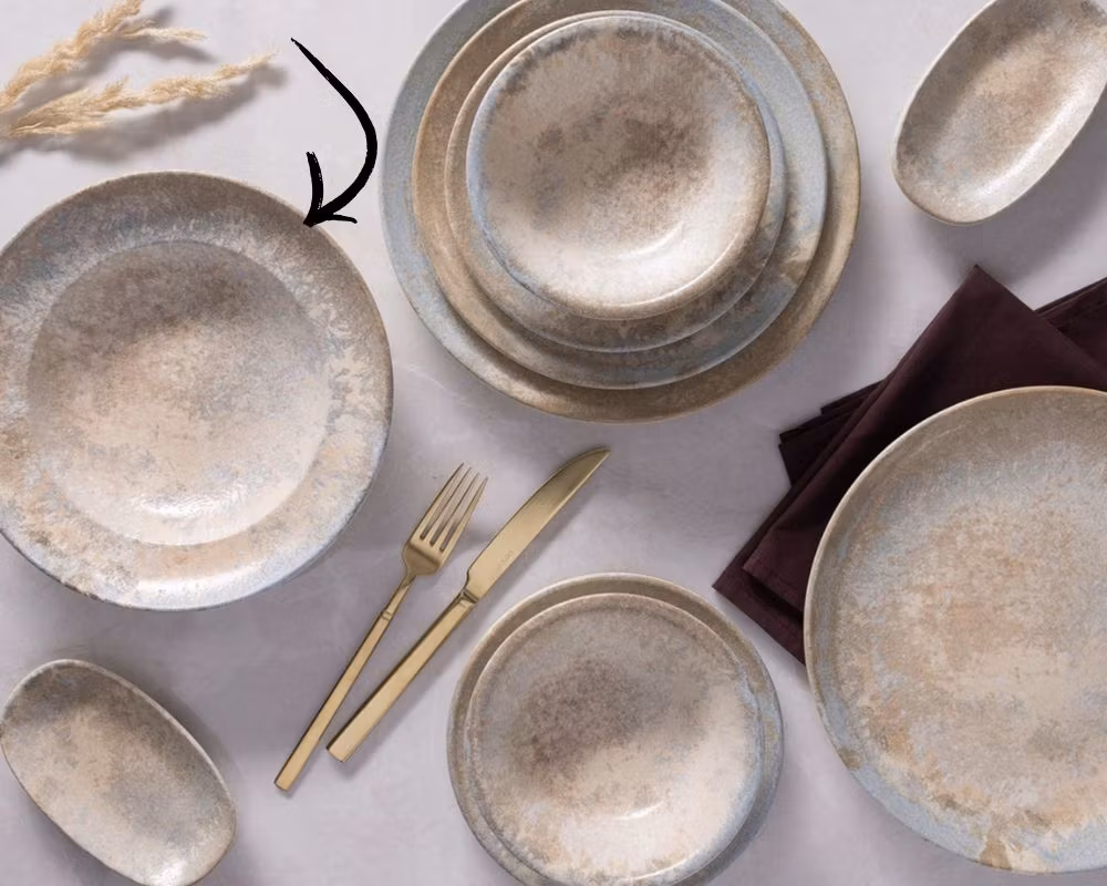 LUZ Gourmet pasta tallrik D24cm