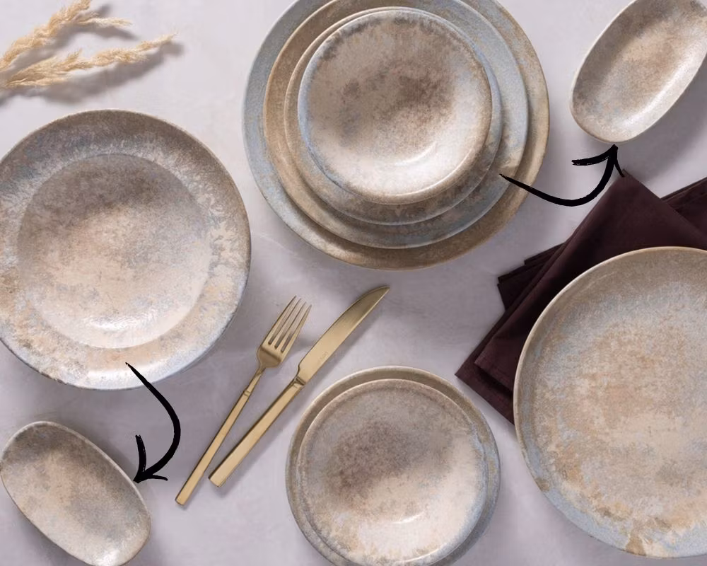 LUZ Assiett Oval 19x11cm