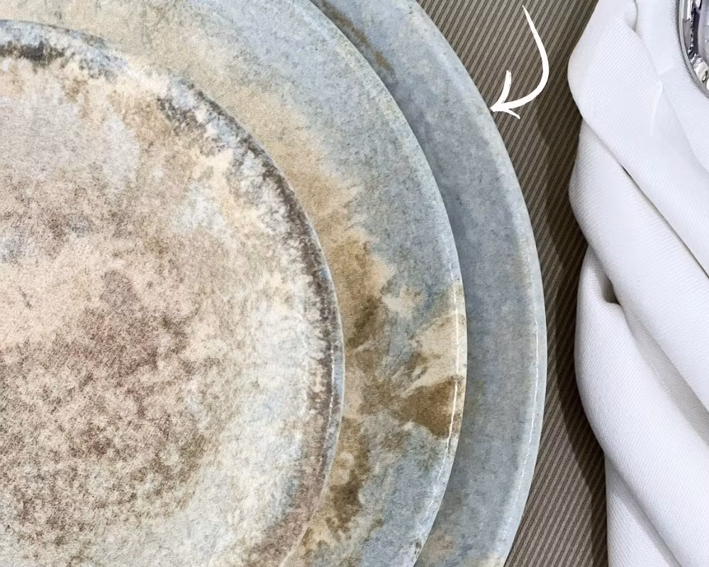 LUZ Tallrik Gourmet flat D27cm