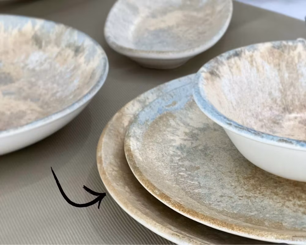 LUZ Tallrik Gourmet flat D27cm