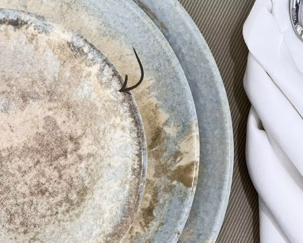 LUZ Assiett Gourmet flat D17cm