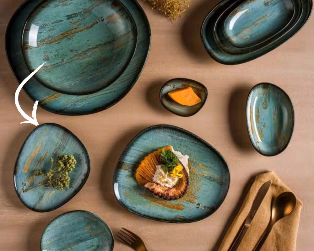 MADERA tallrik D24cm