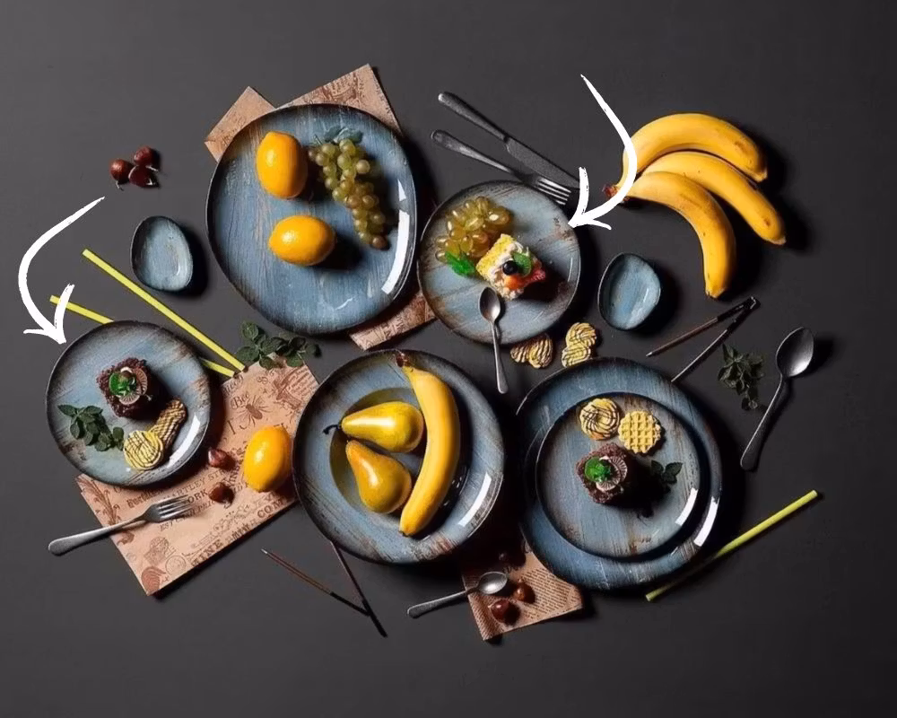 MADERA Assiett Gourmet flat D19cm