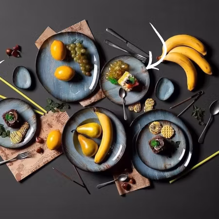 MADERA Assiett Gourmet flat D19cm