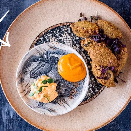 MESOPOTAMIA Tallrik GOURMET flat D27cm