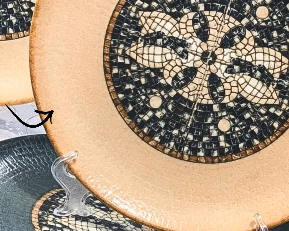 MESOPOTAMIA Tallrik GOURMETt flat D30cm