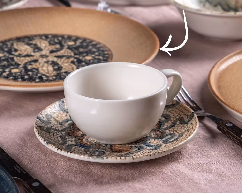 MESOPOTAMIA Tallrik GOURMETt flat D30cm