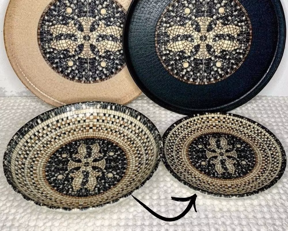 MESOPOTAMIA Assiett Gourmet flat D19cm