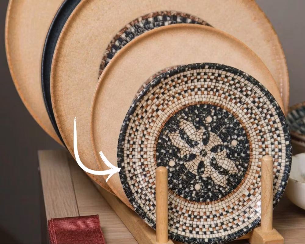 MESOPOTAMIA Assiett Gourmet flat D19cm