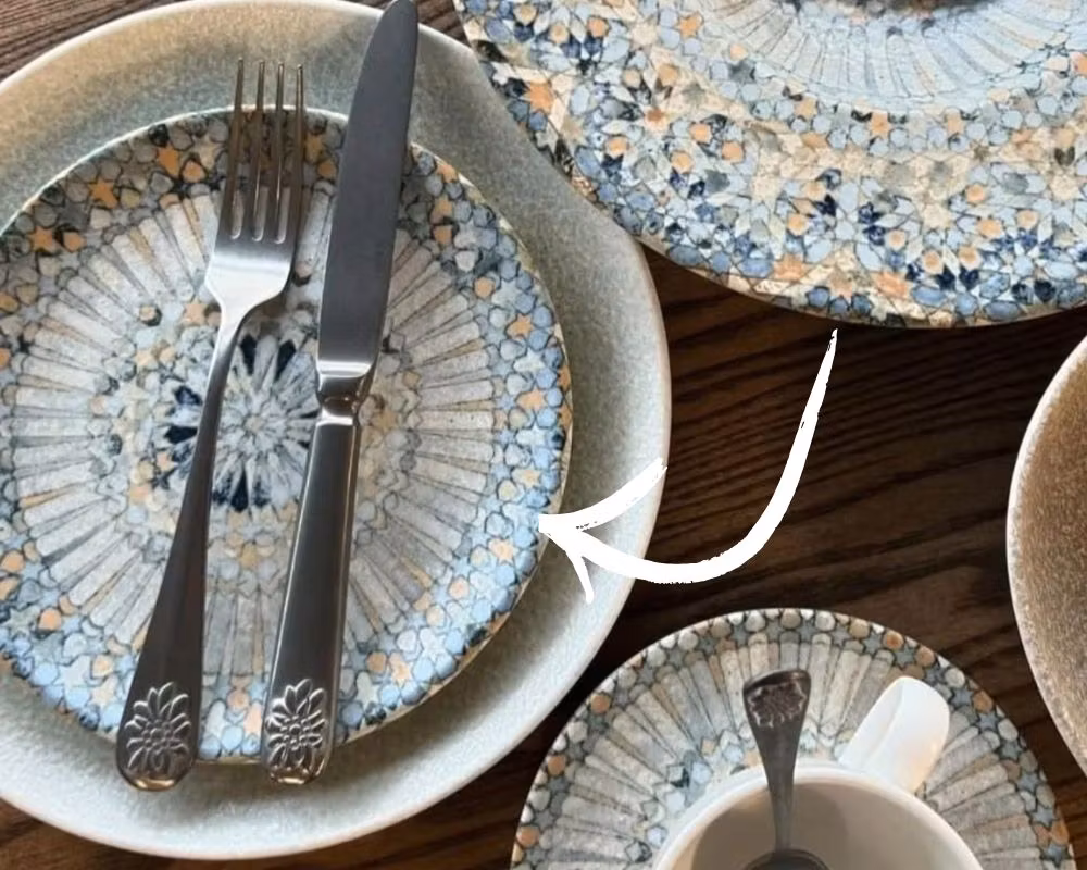 MOSAIC Assiett Gourmet flat D17 cm