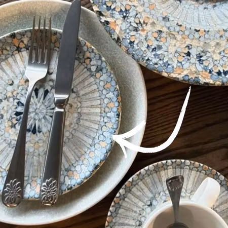 MOSAIC Assiett Gourmet flat D17 cm