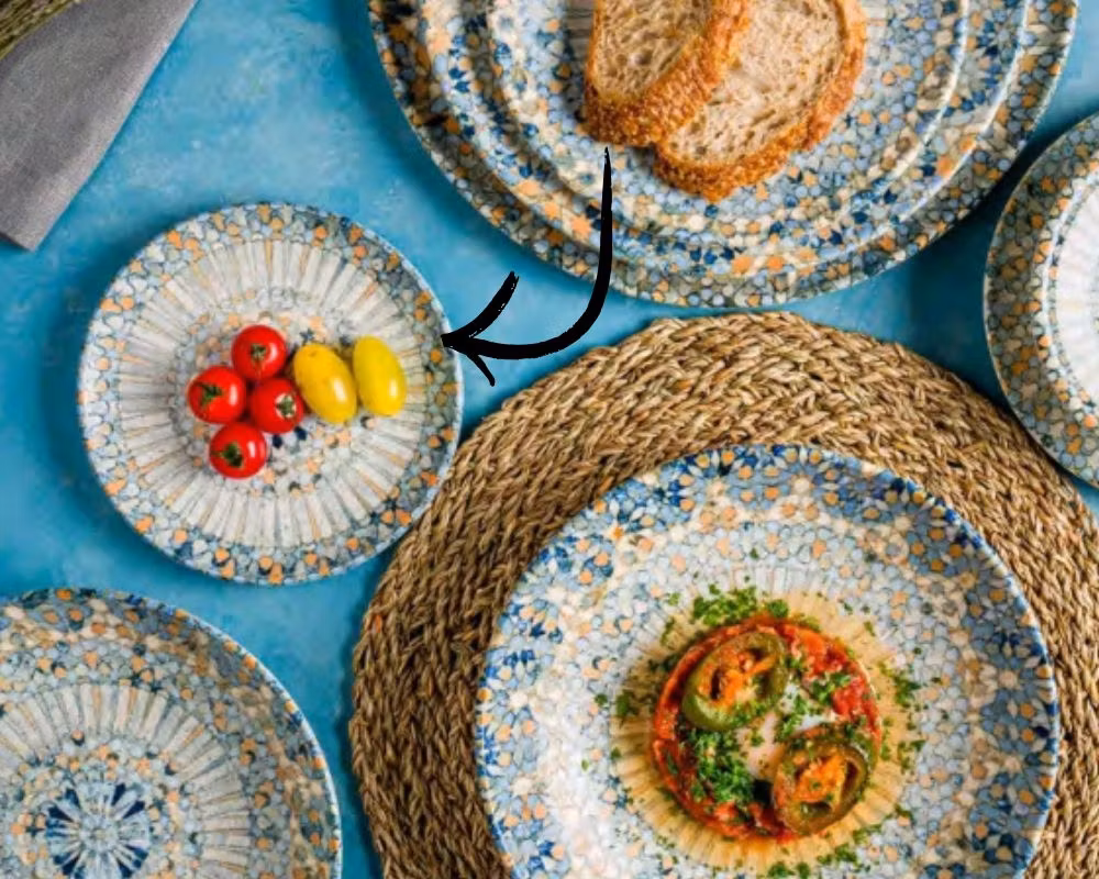 MOSAIC Assiett Gourmet flat D17 cm