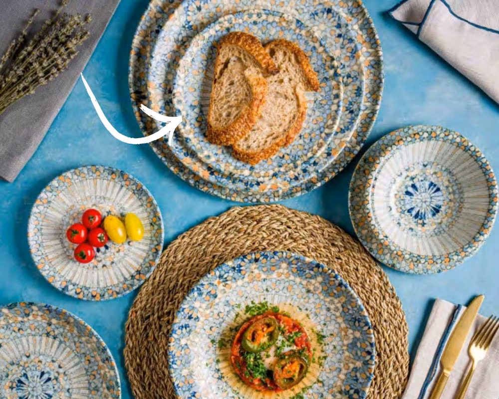 MOSAIC Assiett Gourmet flat D19cm