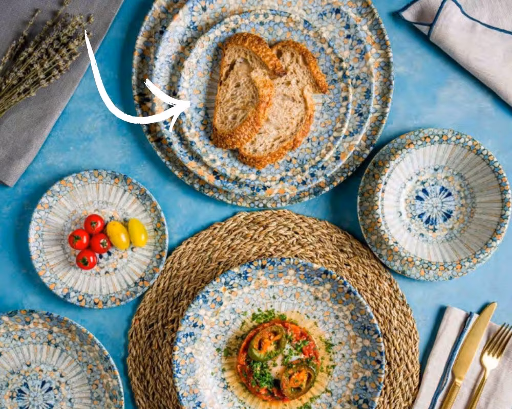 MOSAIC Tallrik Gourmet flat D21cm