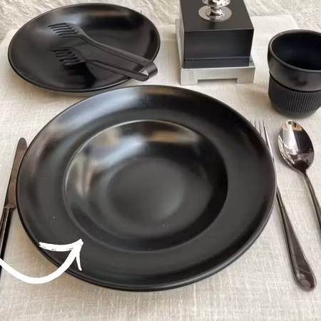 NOTTE Gourmet pasta tallrik D27cm