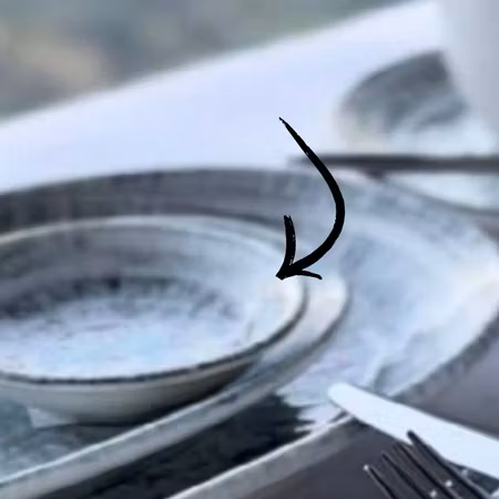 ODETTE OLIV  Dipp Skål D9cm