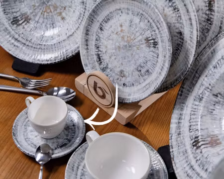 ODETTE OLIV Espressofat D12cm