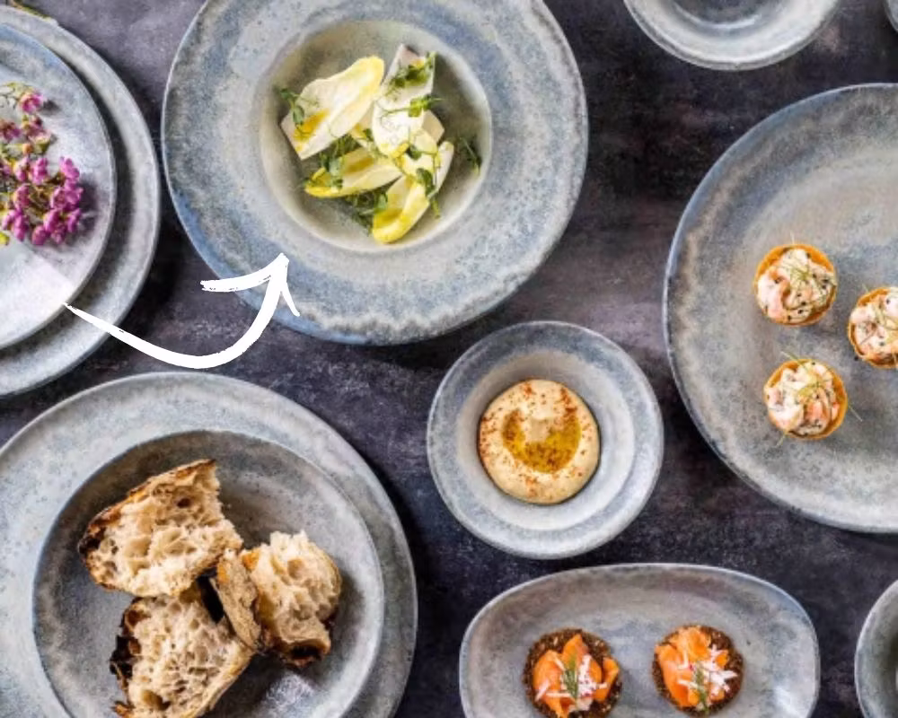 OMNIA Tallrik djup med brett bräm, D28cm