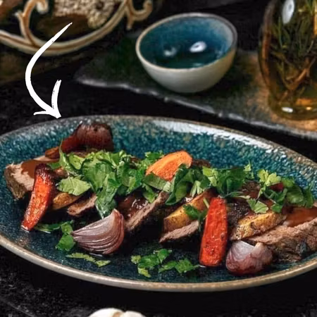 Ore Mar Oval Tallrik 25x19cm Moove