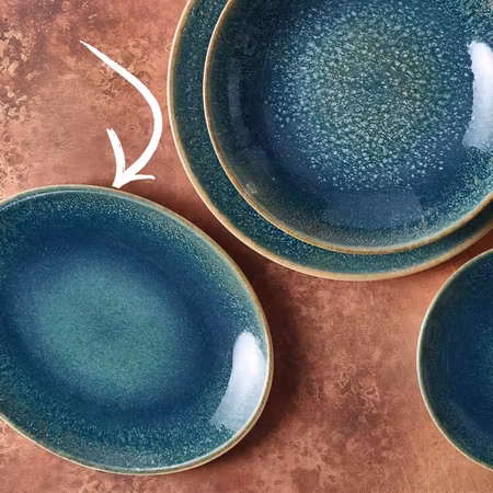 Ore Mar Oval Tallrik 25x19cm Moove