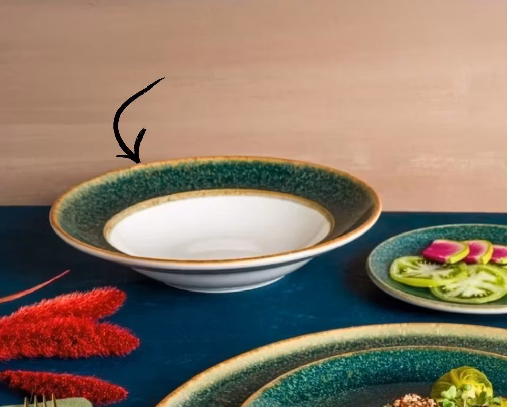 Ore Mar Gourmet pasta tallrik D24cm