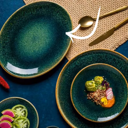 Ore Mar Oval Tallrik 31x24cm Moove