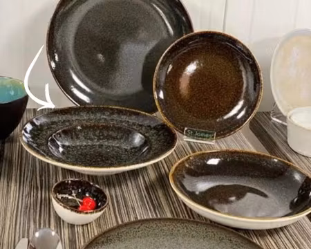 Ore Tierra Gourmet pasta tallrik, D24cm