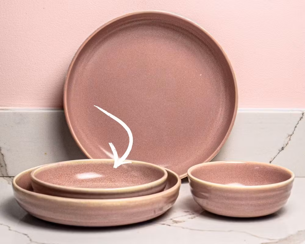 PINK POTT Tallrik Djup 65cl, D18cm